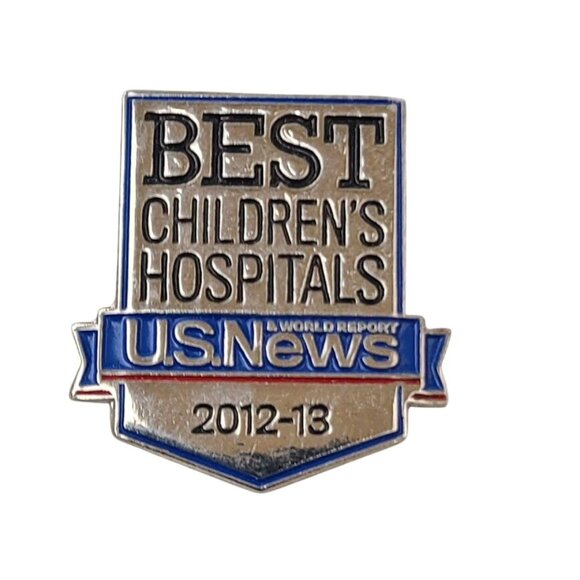US News Other - US News Best Children’s Hospitals 2012–13 Award Pin Boston Philadelphia Tie